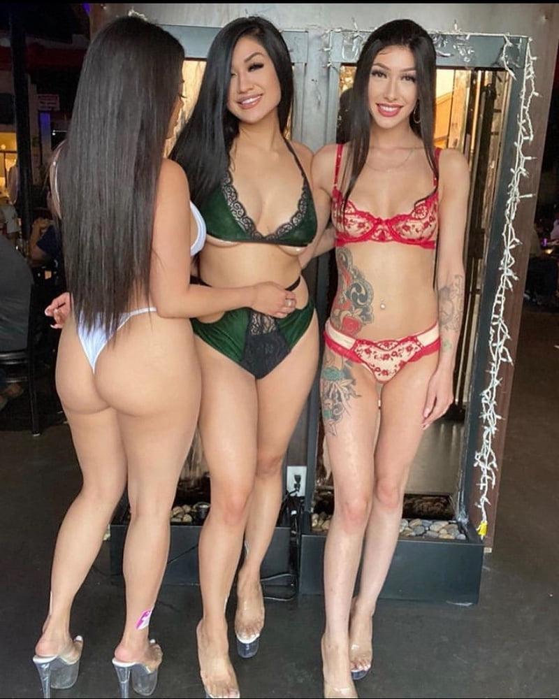 18P Choose one! Sexy Bartender Girls - Sluts - Heels - Asian