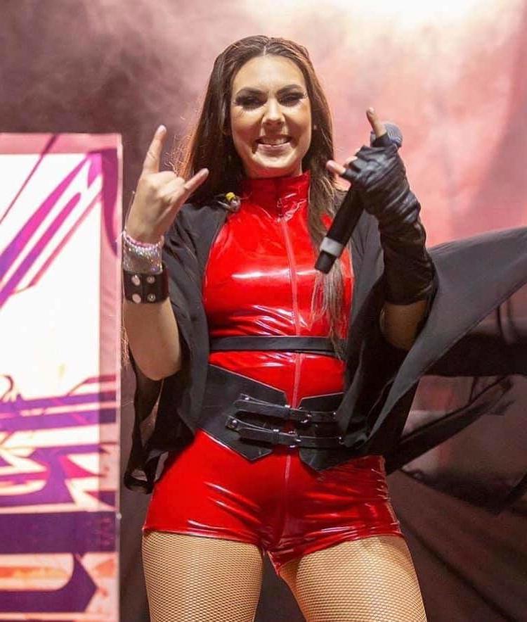 25P Elize Ryd metal singer &amp; cock tease