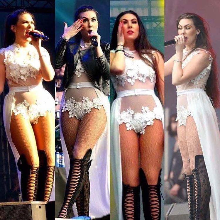 25P Elize Ryd metal singer &amp; cock tease