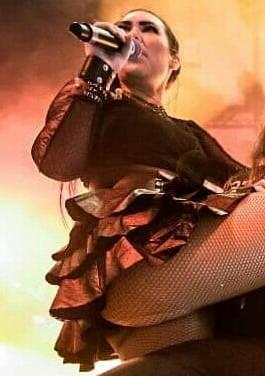 25P Elize Ryd metal singer &amp; cock tease