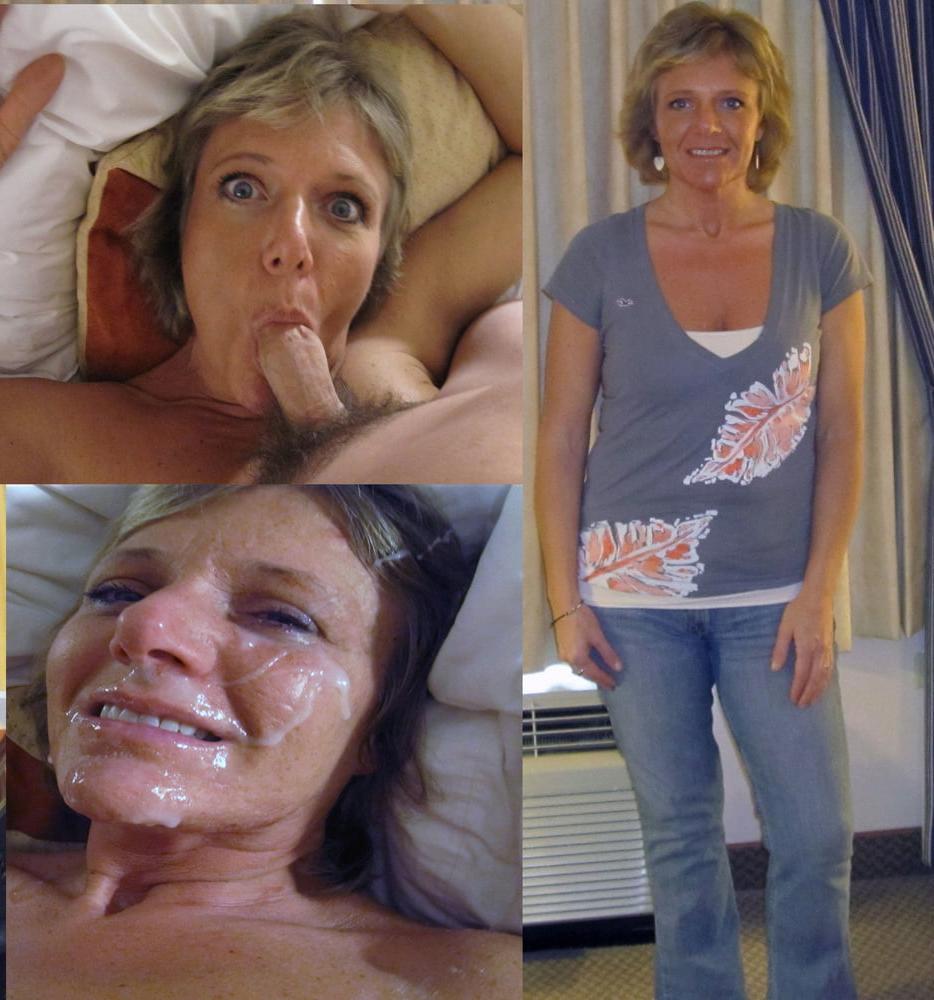 25P Your girlfriend sucks cocks - before after