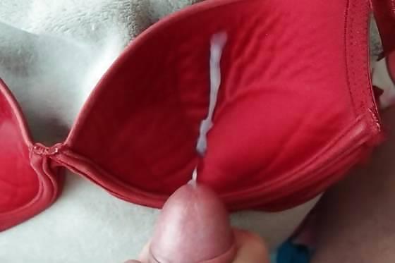 14P Cum on bra 2