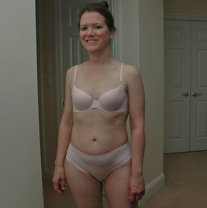 25P matures in bra and panty front and back 3