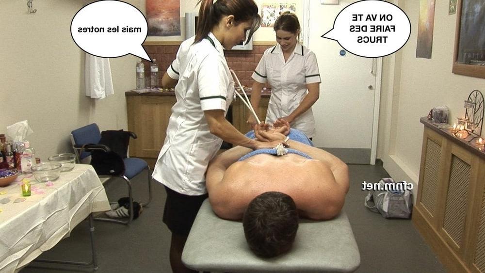 25P CFNM FOOTBALL AND NURSES