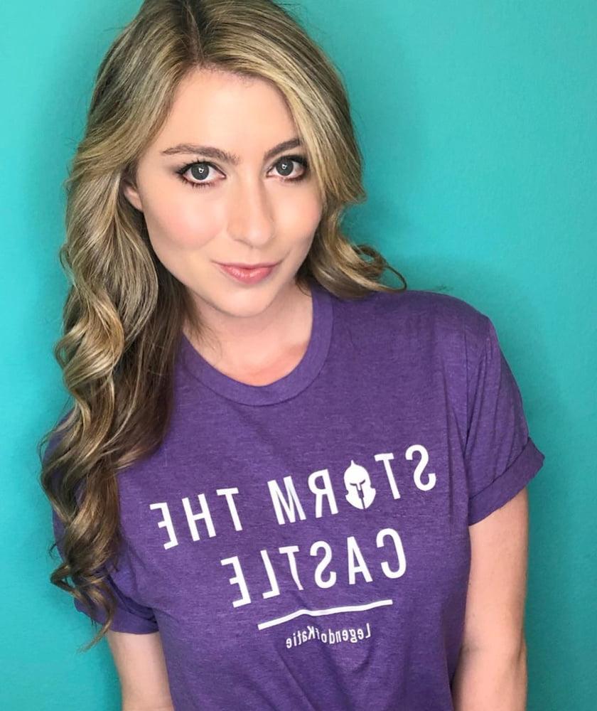 25P Katie Wilson Blonde Youtube Tease