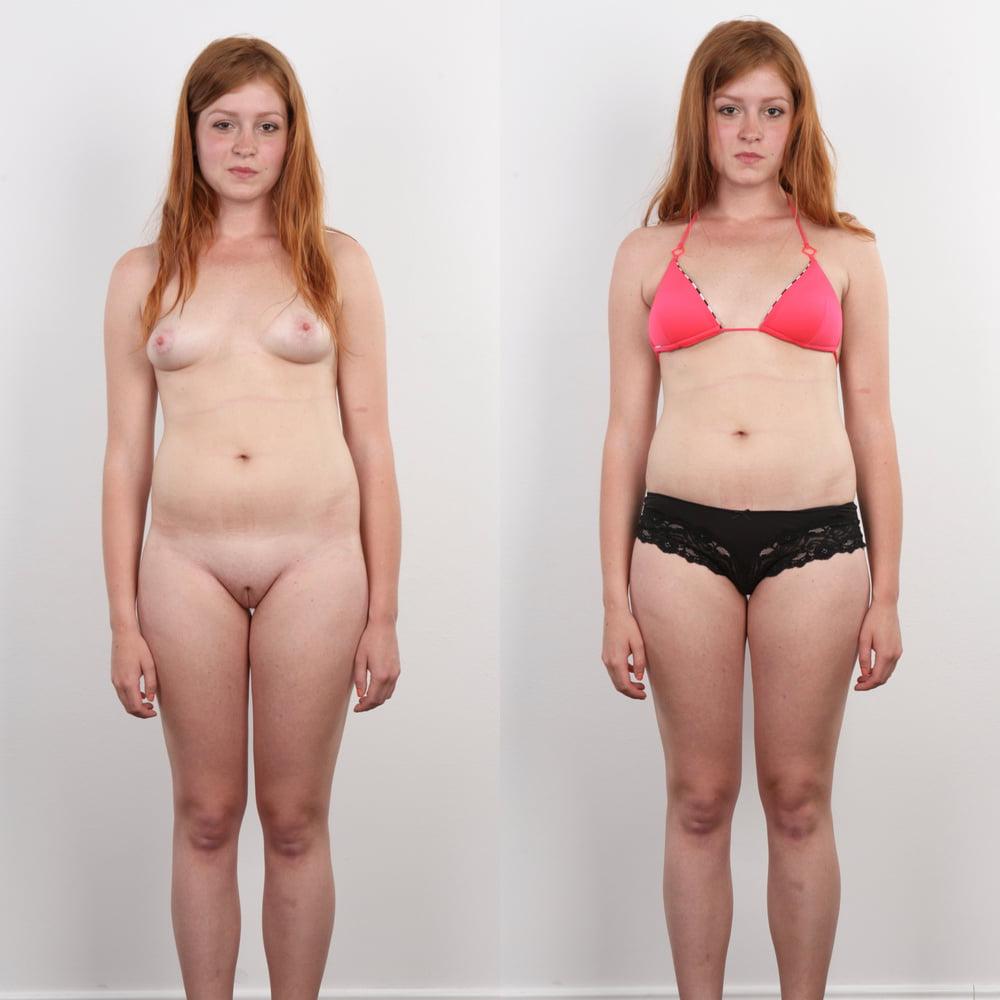 16P 788 - casting girls amateur with panties bra and than naked