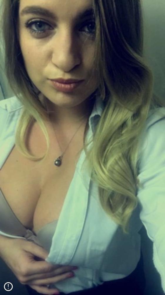 25P Sexy Air Stewardess Alexis Shows Big Tits Ass &amp; Meaty Cunt
