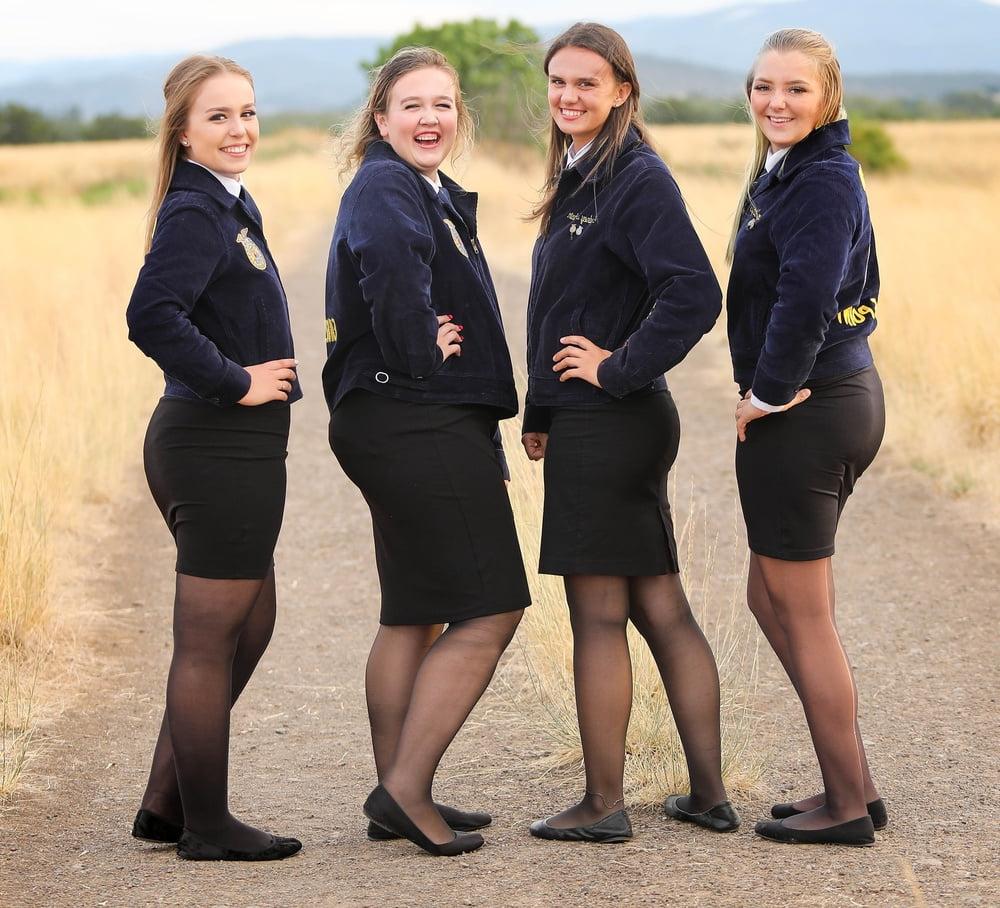 24P FFA Girls in Pantyhose