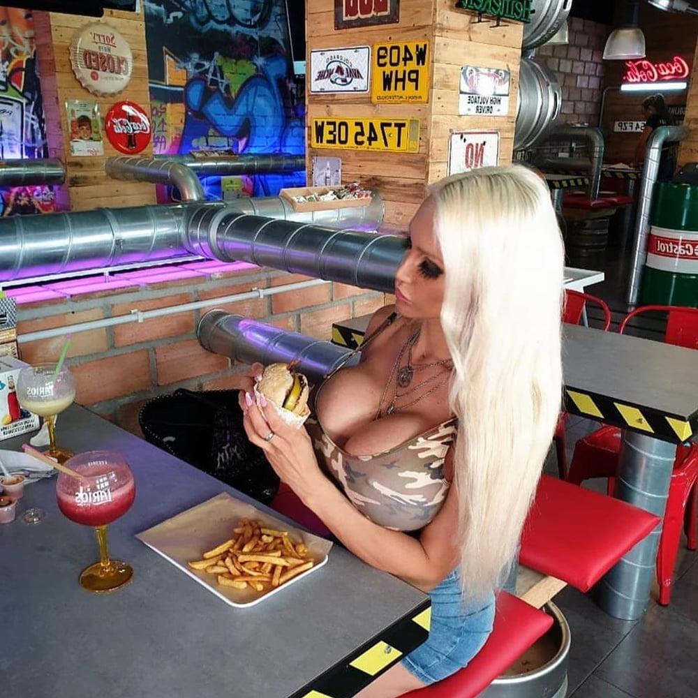 25P Amazing Bimbos - Horny Plastic &amp; Fake Tits Sluts 56