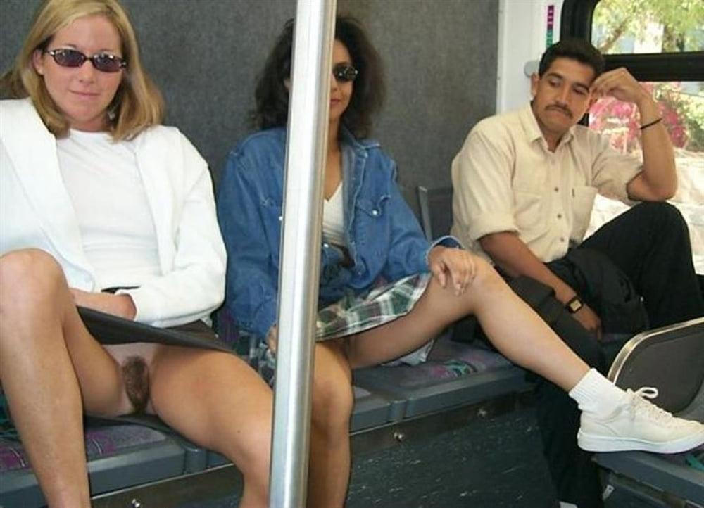 18P Girls on the train without underwear (part 4)