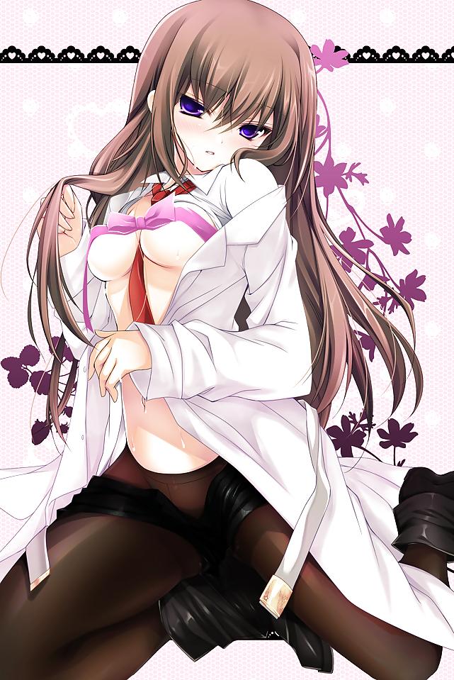25P Pantyhose & Tights Anime-Manga-Hentai Vol 26. SteinsGate.