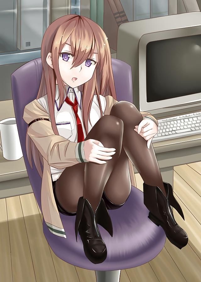 25P Pantyhose & Tights Anime-Manga-Hentai Vol 26. SteinsGate.
