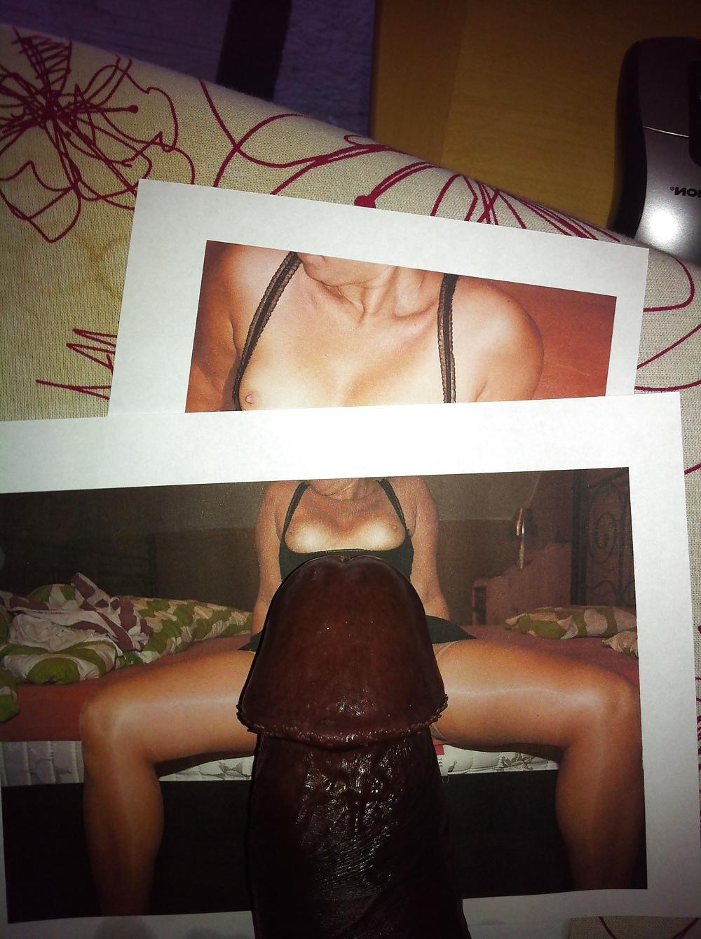 7P Cum on her pussy and ass