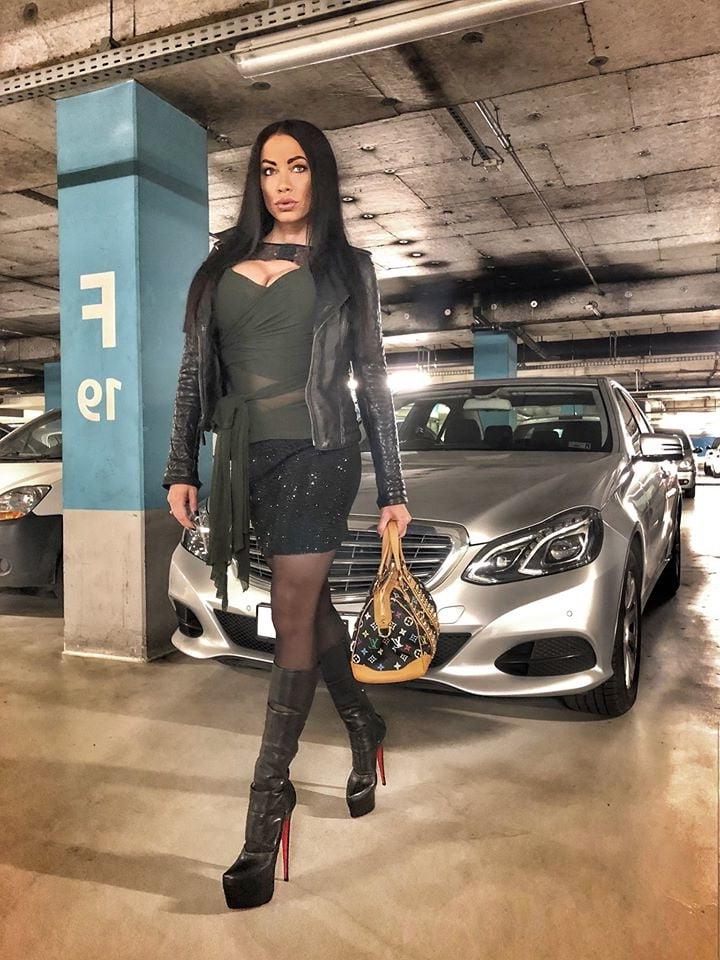 15P Sexy Hungarian Girls in Heels and Nylons #3