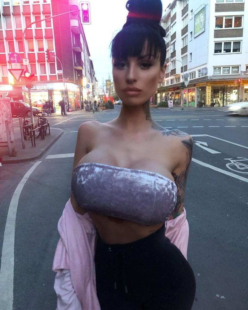 25P Amazing Bimbos - Horny Plastic &amp; Fake Tits Sluts 54