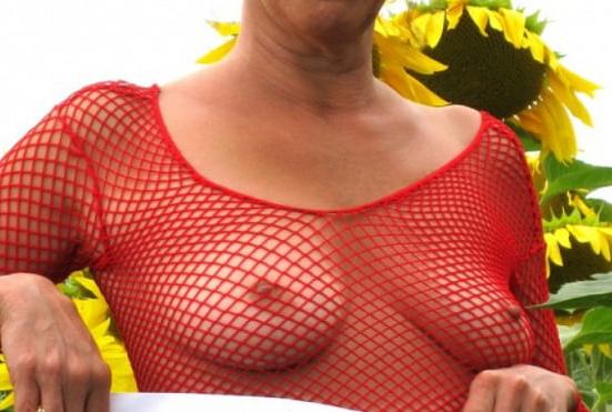 20P see through no bra - transparence 59
