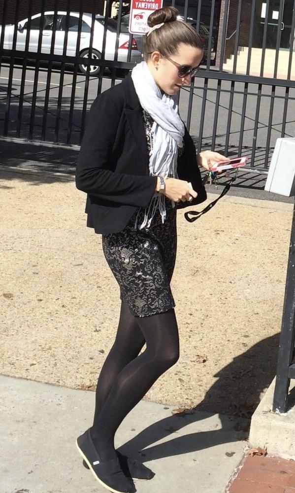 24P Street Pantyhose - UK &amp; Euro Girls Part 2