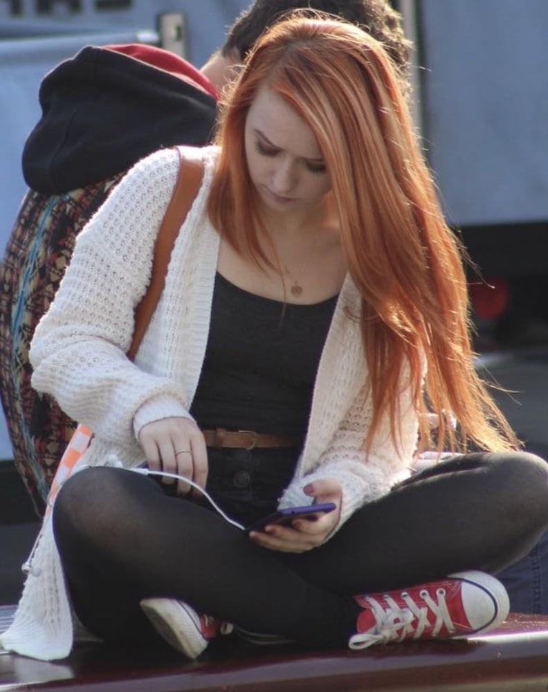 24P Street Pantyhose - UK &amp; Euro Girls Part 2