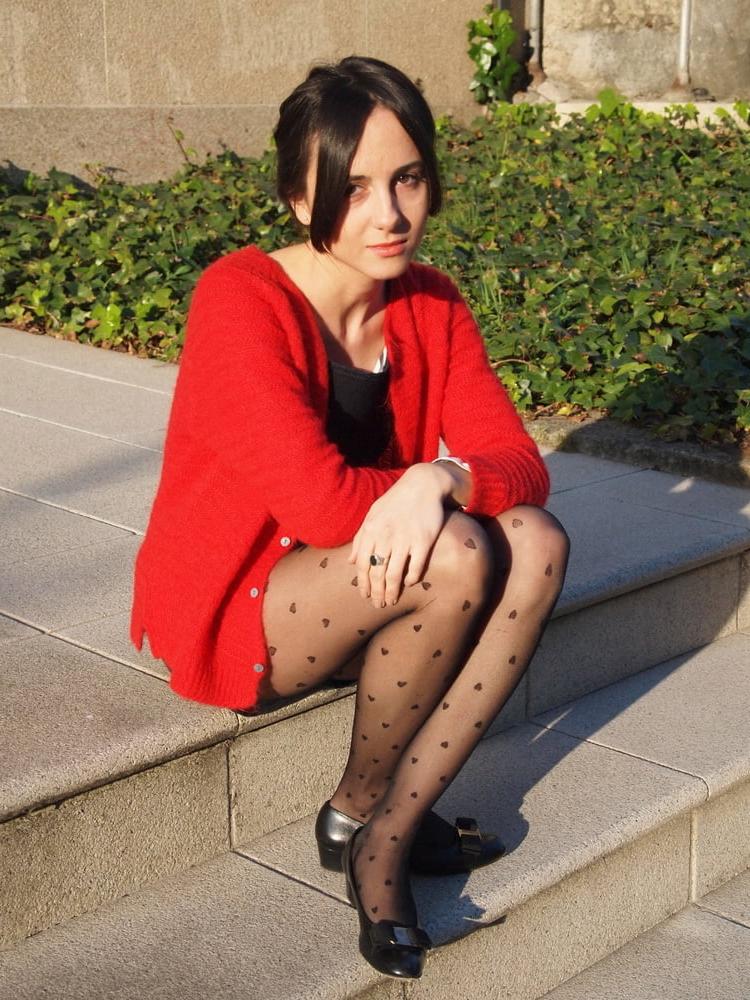 25P Spanish Cunt - Flat Chest, Skinny Legs &amp; Pantyhosed