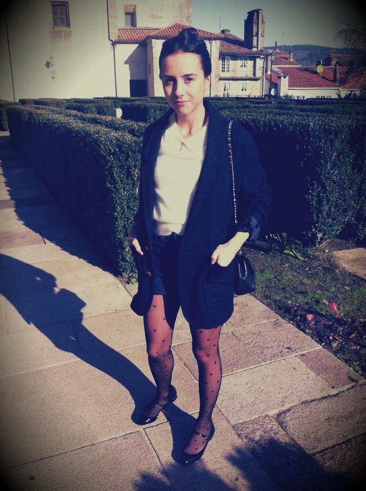 25P Spanish Cunt - Flat Chest, Skinny Legs &amp; Pantyhosed