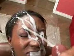 9P BLACK FACIAL CUMSHOT