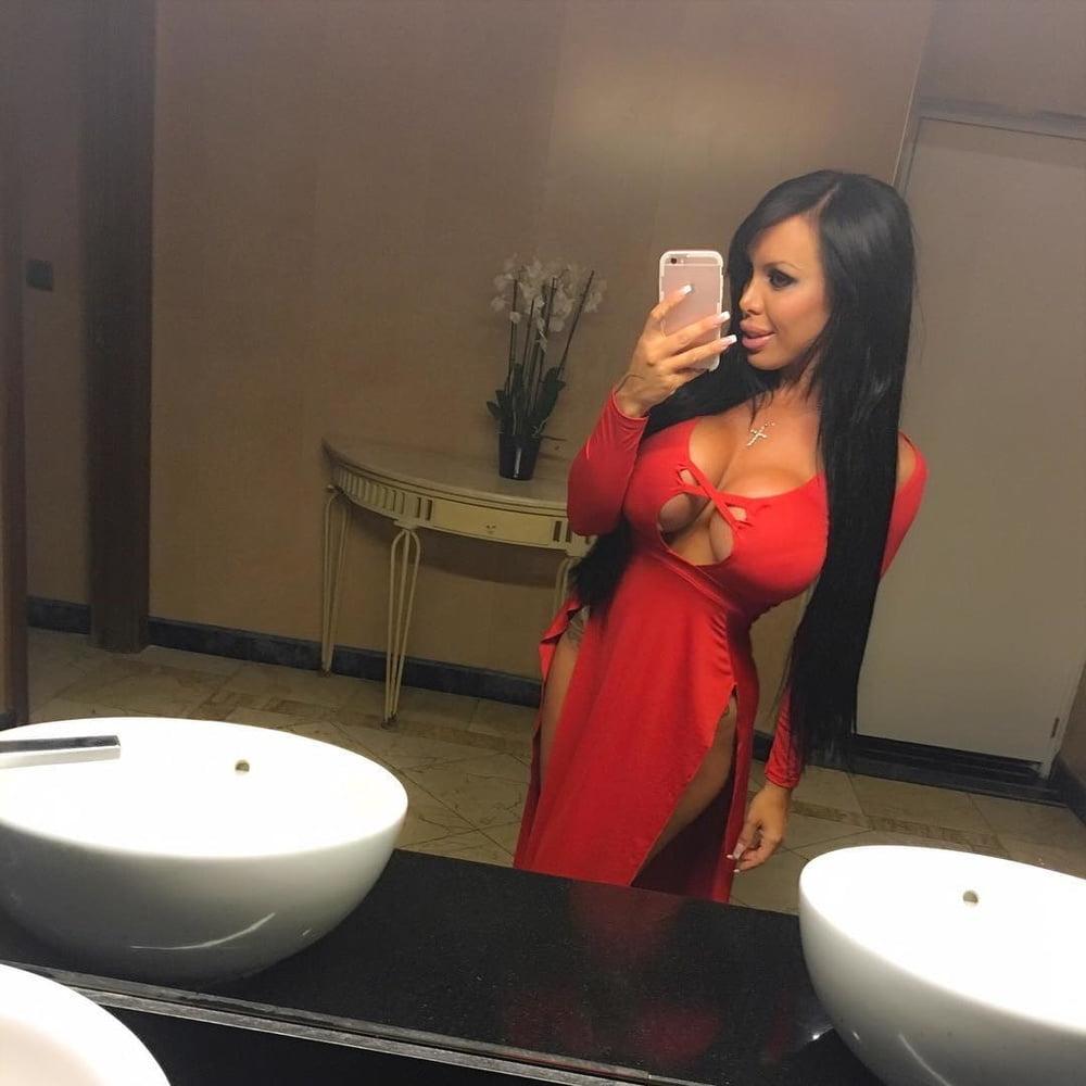 25P Amazing Bimbos - Horny Plastic &amp; Fake Tits Sluts 52