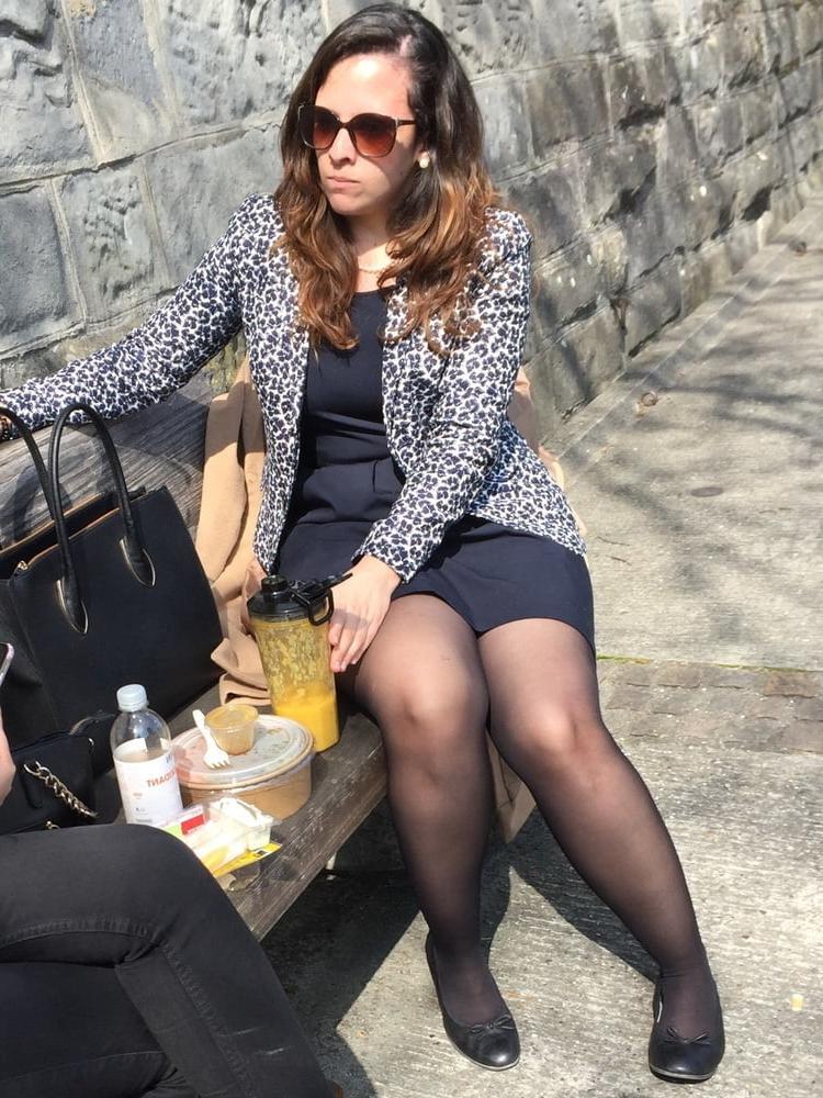 25P street girls in pantyhose