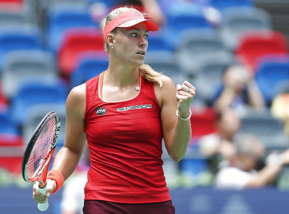 25P Angi Kerber unsere Tennis Spritzfresse