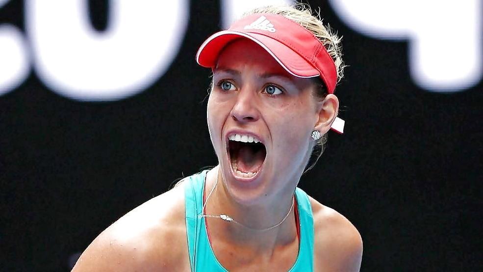 25P Angi Kerber unsere Tennis Spritzfresse