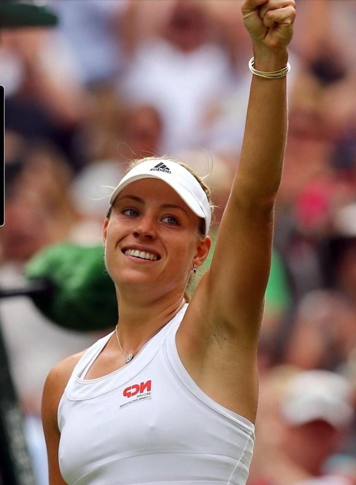 25P Angi Kerber unsere Tennis Spritzfresse