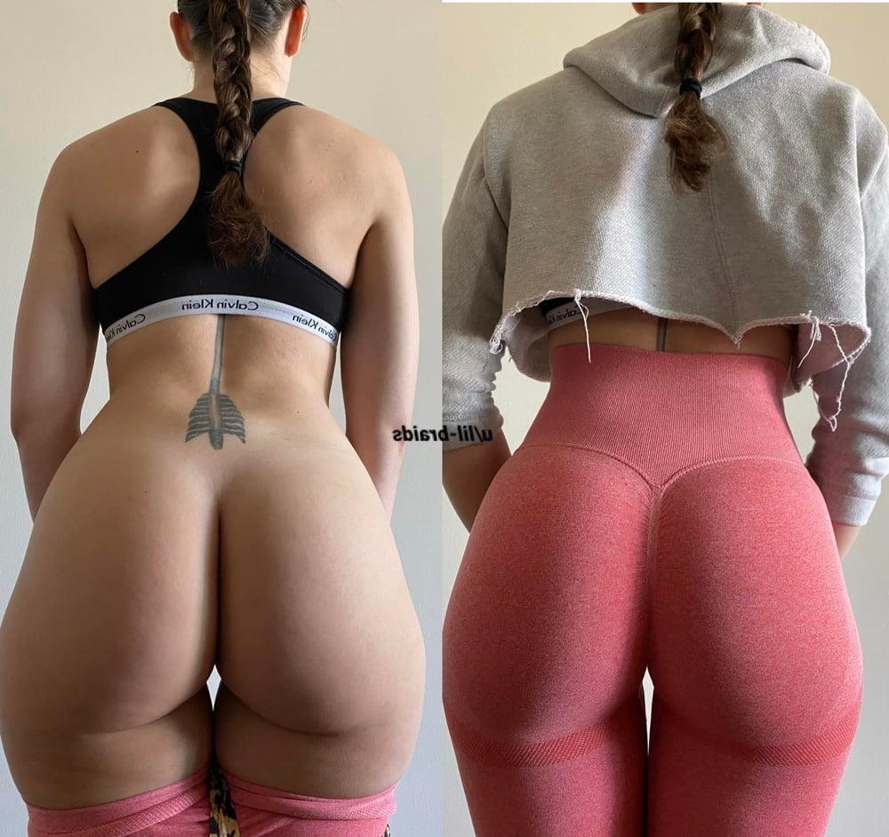 19P Thick white ass