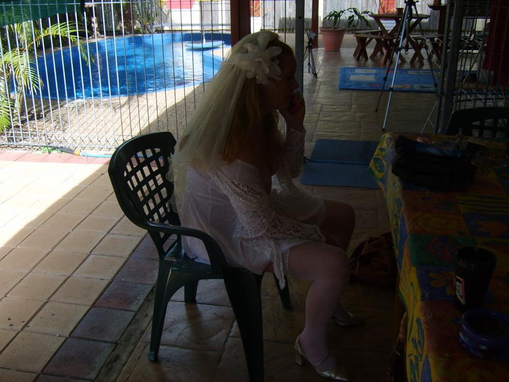 25P SHELLEY CHAINED SHAVED BRIDAL SLUT GIRL