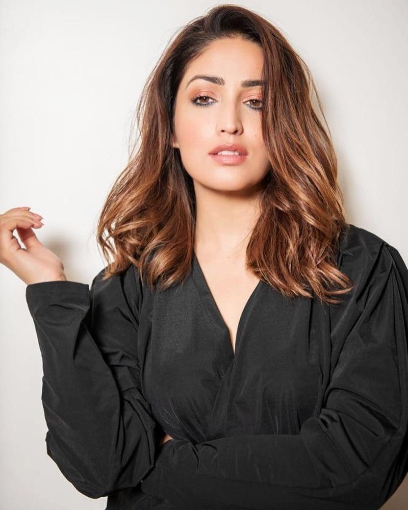 25P Yami Gautam's beautiful fucking face