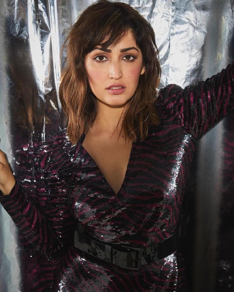 25P Yami Gautam's beautiful fucking face