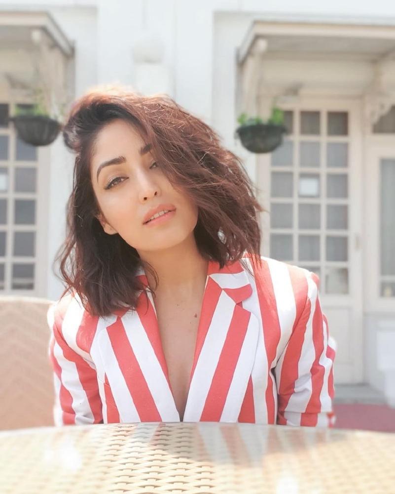 25P Yami Gautam's beautiful fucking face