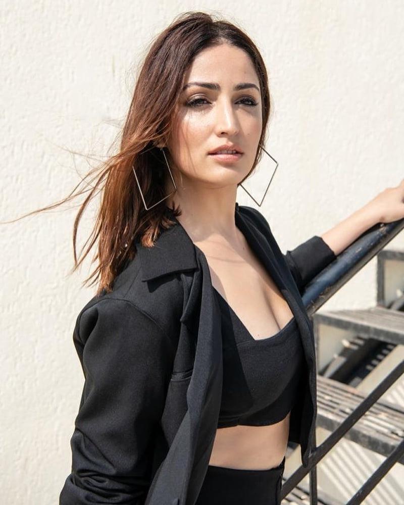 25P Yami Gautam's beautiful fucking face