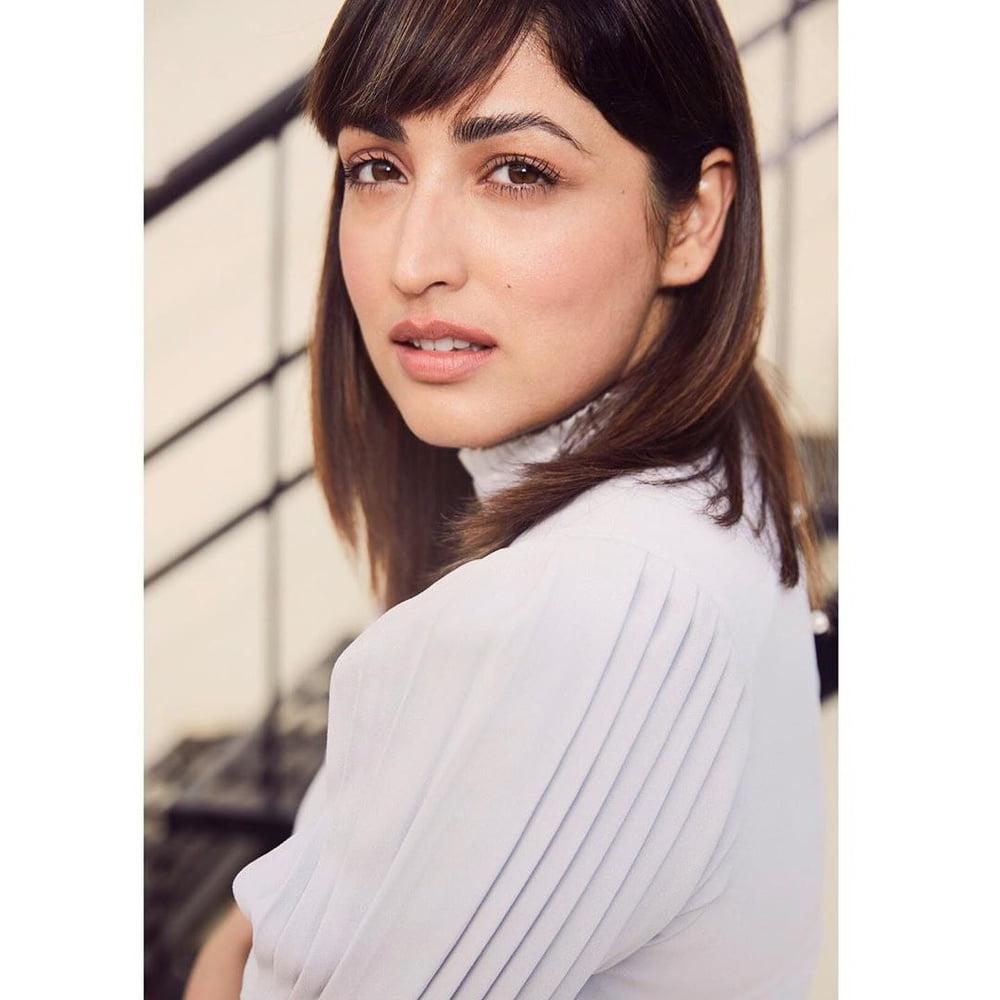 25P Yami Gautam's beautiful fucking face