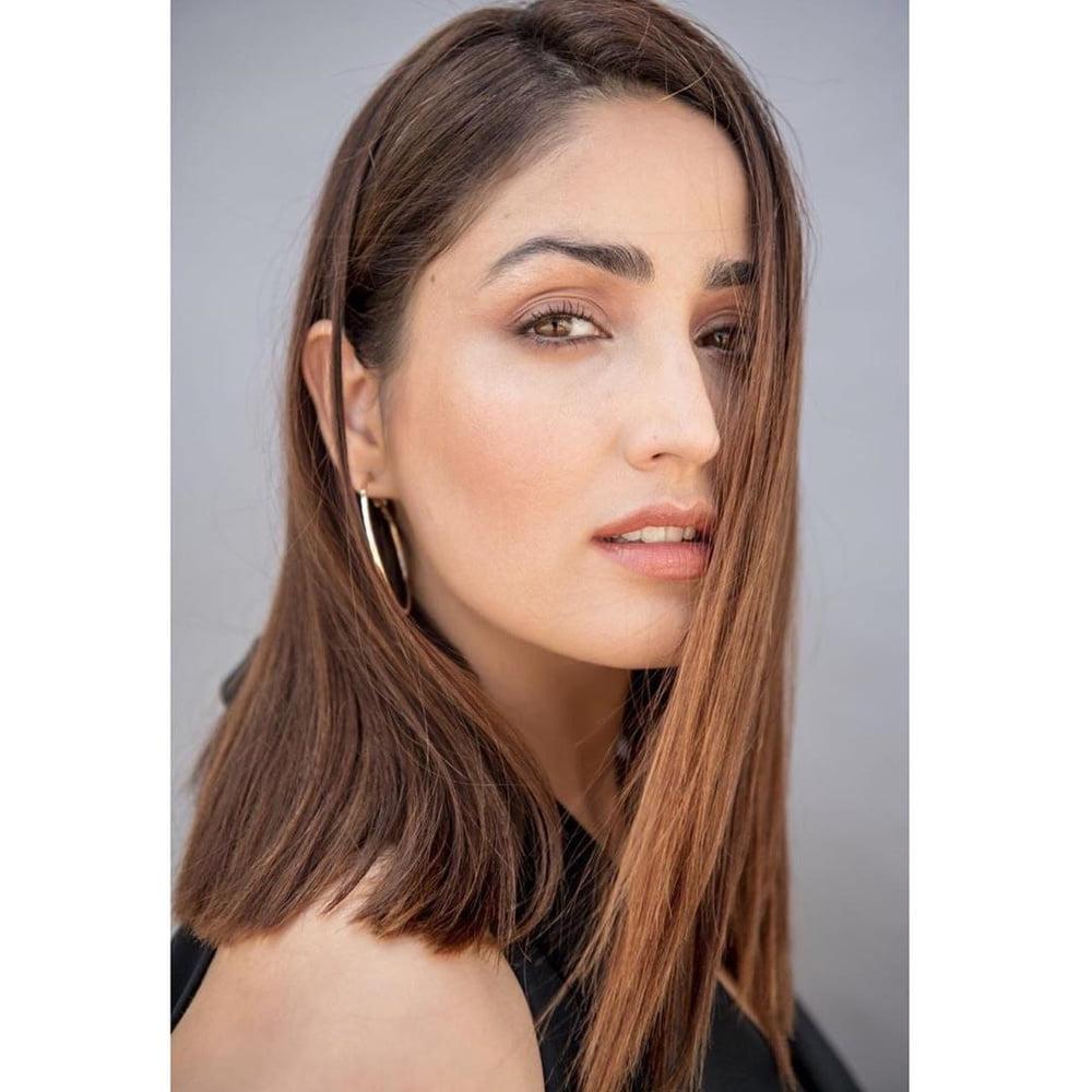 25P Yami Gautam's beautiful fucking face