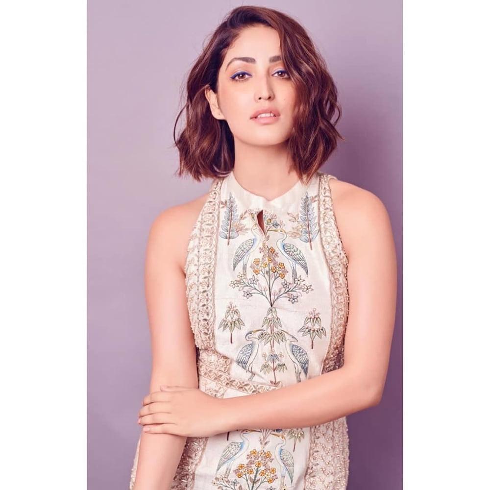 25P Yami Gautam's beautiful fucking face