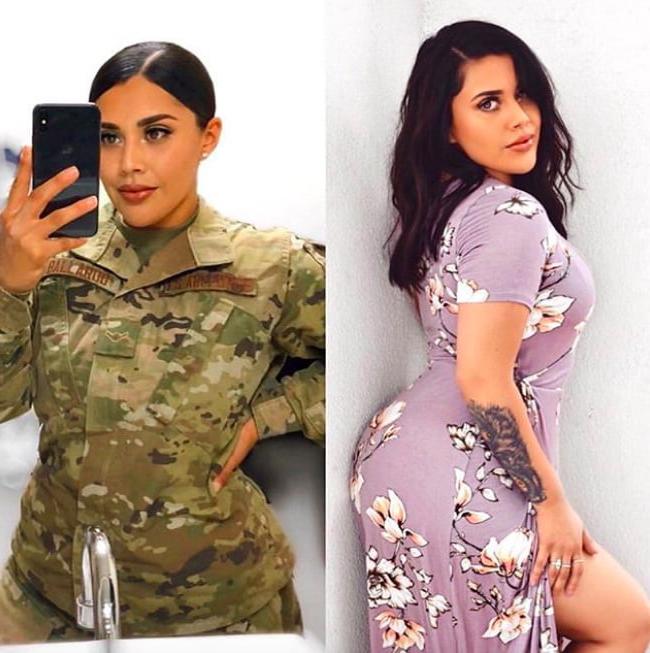 25P Hot Military Girls In and Out of Uniform!