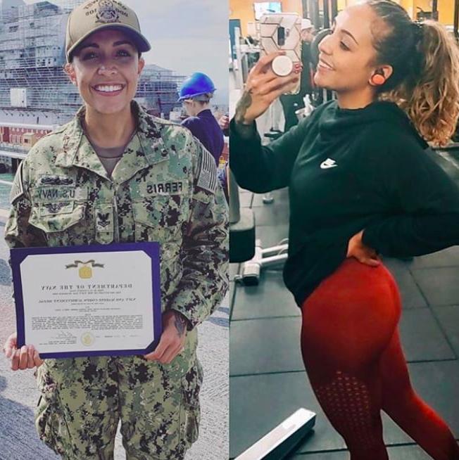 25P Hot Military Girls In and Out of Uniform!
