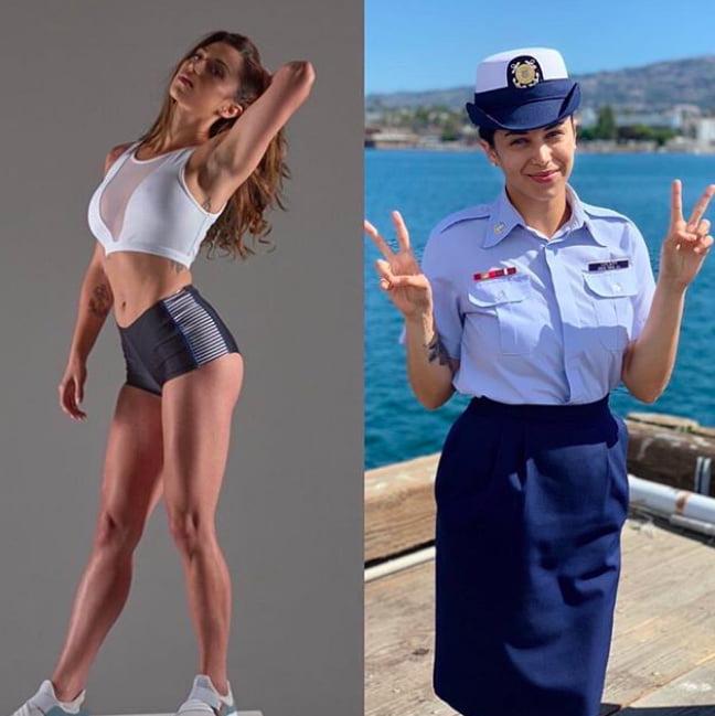 25P Hot Military Girls In and Out of Uniform!