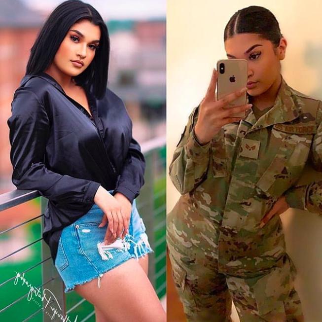 25P Hot Military Girls In and Out of Uniform!