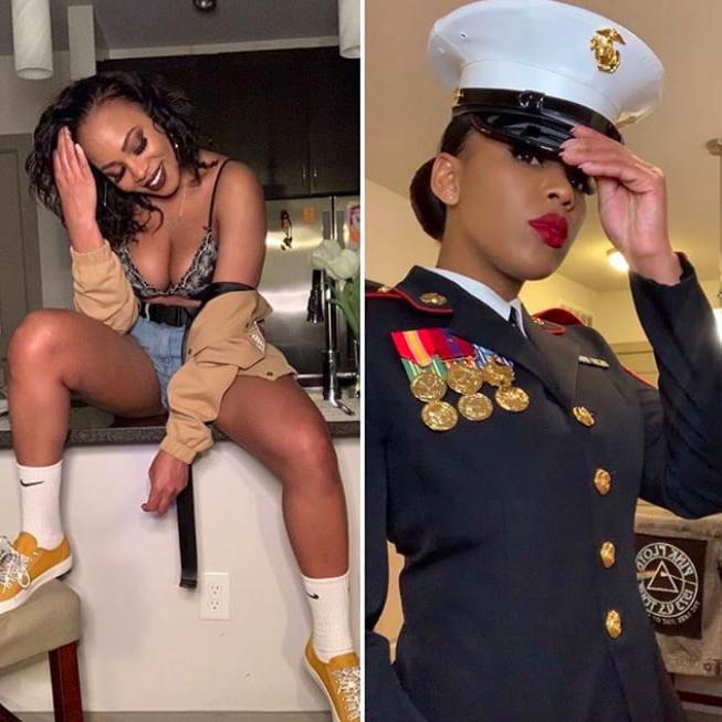 25P Hot Military Girls In and Out of Uniform!