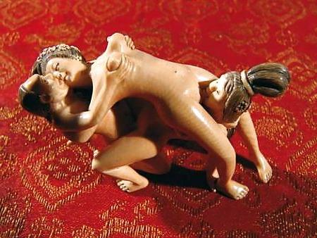 25P Small Porn Scuptures - Japanese Netsuke and Ivory Carvings