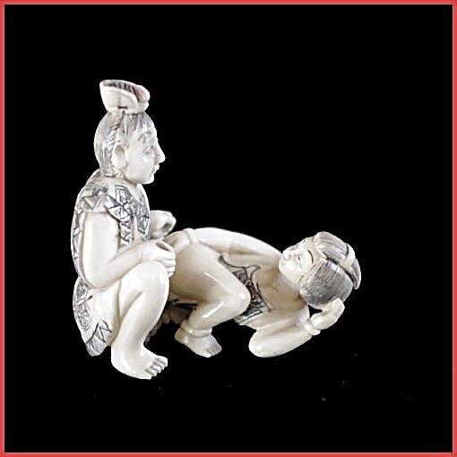 25P Small Porn Scuptures - Japanese Netsuke and Ivory Carvings