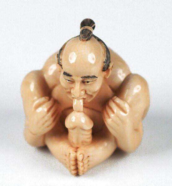 25P Small Porn Scuptures - Japanese Netsuke and Ivory Carvings