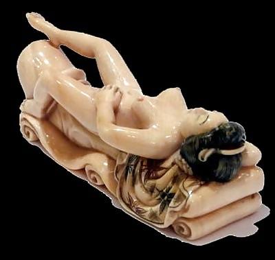 25P Small Porn Scuptures - Japanese Netsuke and Ivory Carvings