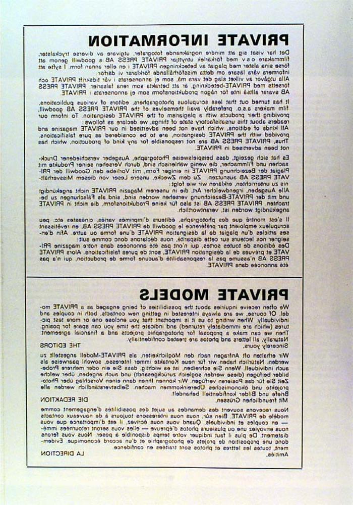 25P Vintage Retro Porno - Private Magazine - 011