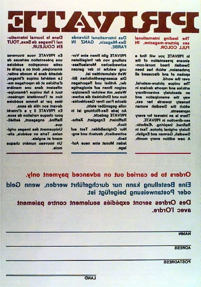 25P Vintage Retro Porno - Private Magazine - 011